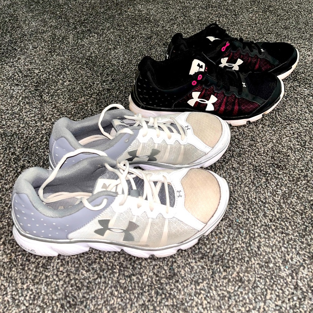Bundle of 2! Under Armour sneakers